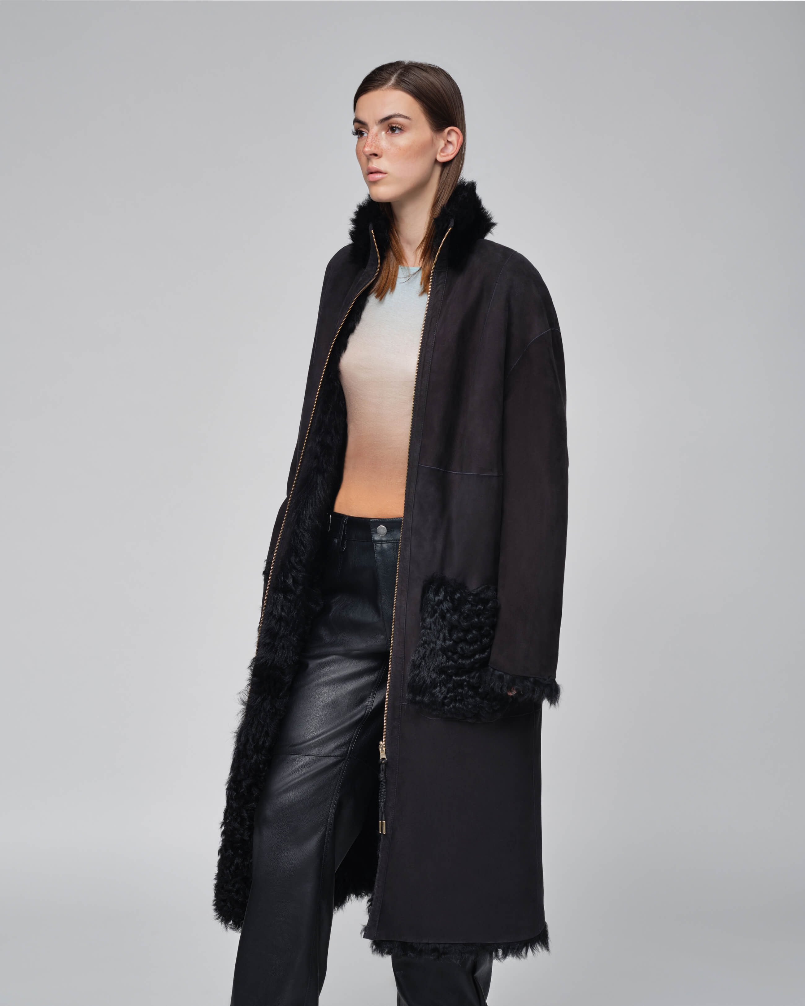 Shearling Coat